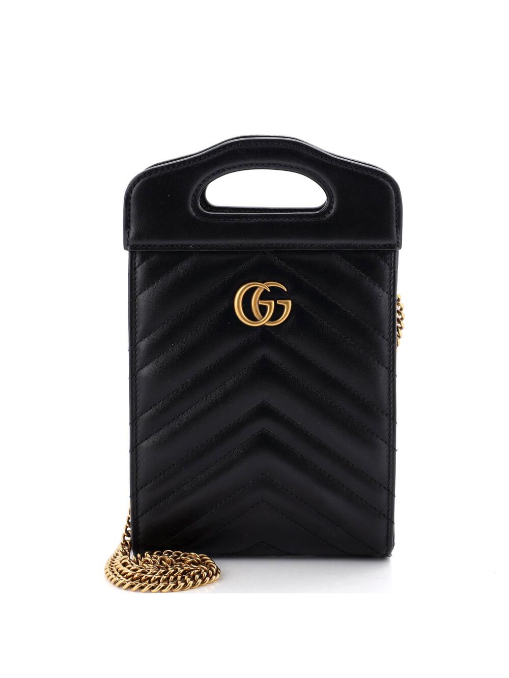 Gucci Gg Marmont Top Handle Convertible #296654G87B